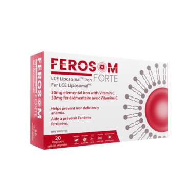 Ferosom Forte LCE Liposomal Iron Capsules