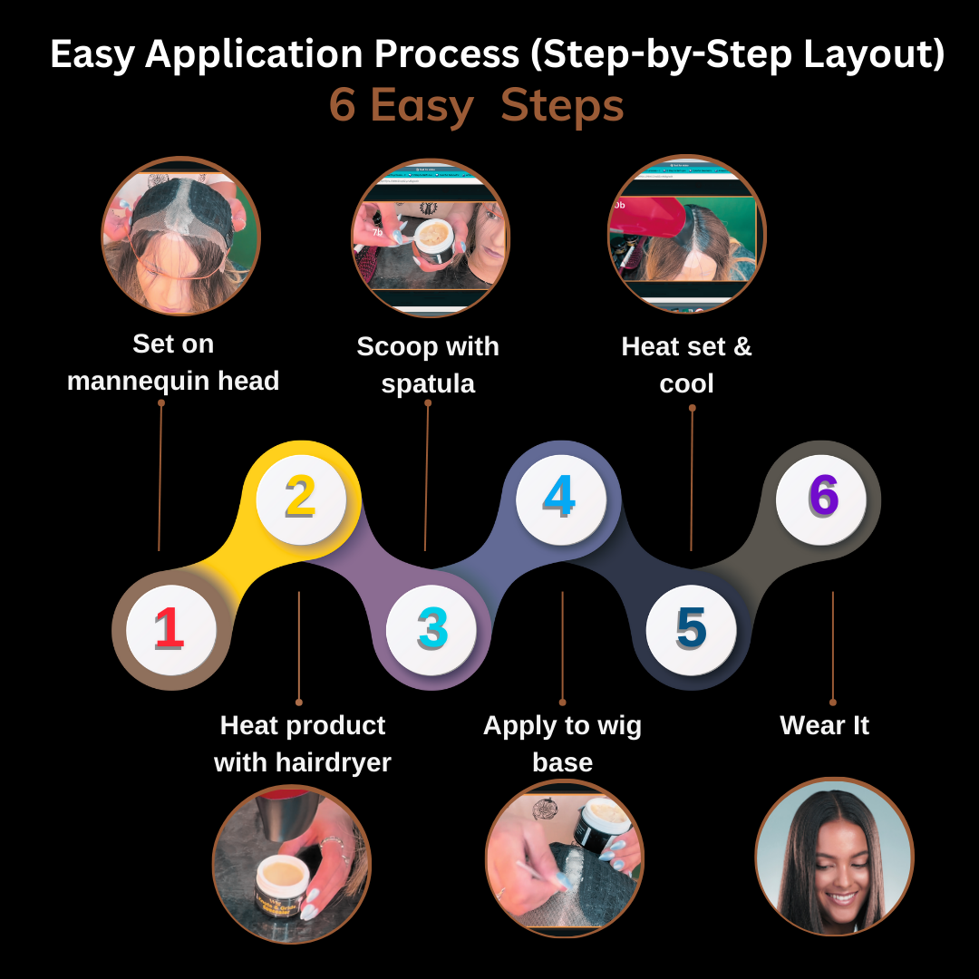 undetectable lace wig knot concealer easy apply