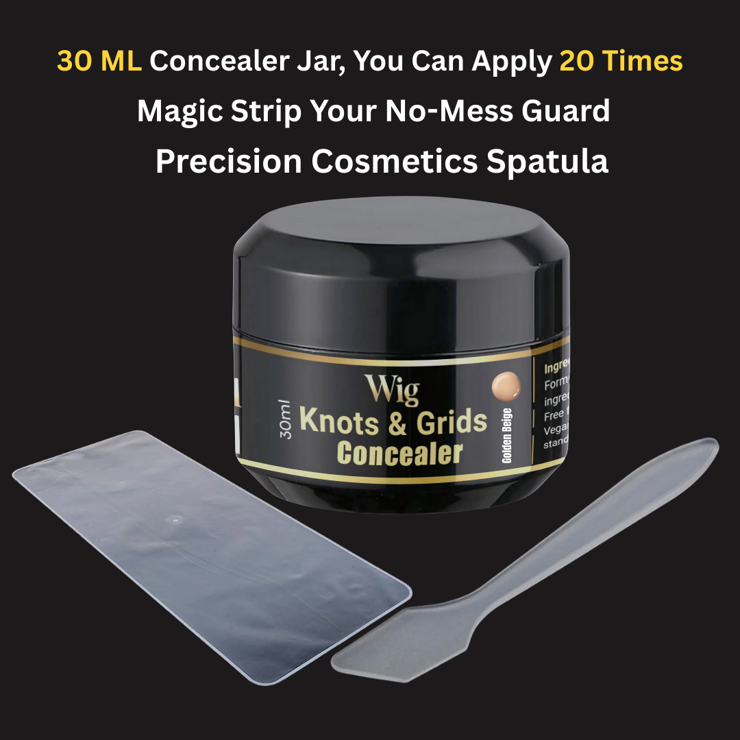 wig knot hider lace-grid covering concealer